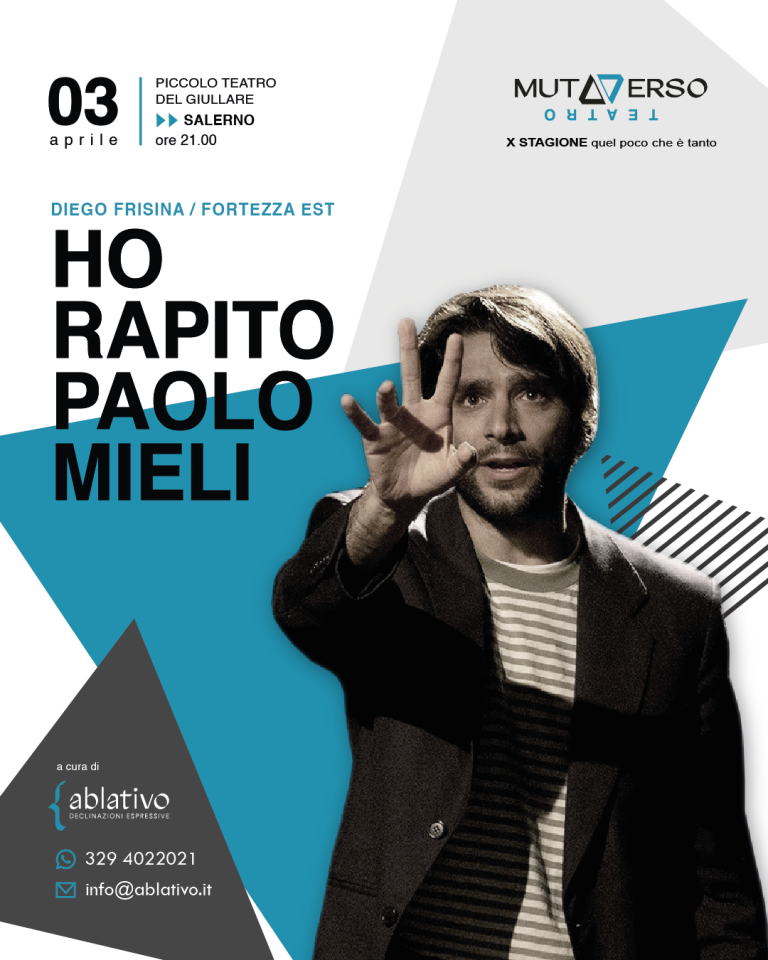 Ho rapito Paolo Mieli - Mutaverso Teatro